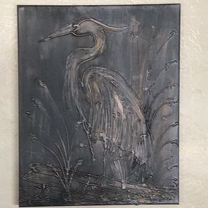 Egret painting
